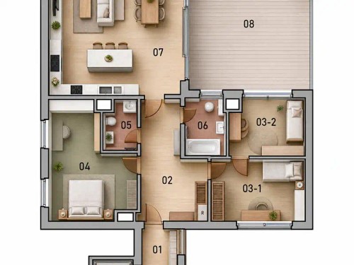 Prodej bytu 3+kk 119 m²