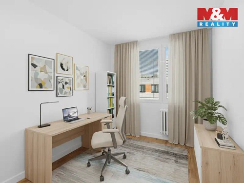 Prodaný byt 3+kk 57 m²
