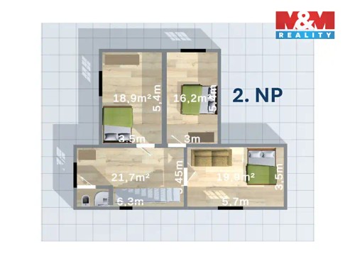 Prodej domu 139 m², pozemek 362 m²
