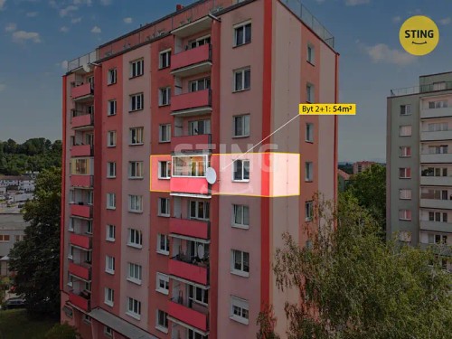 Prodej bytu 2+1 54 m²