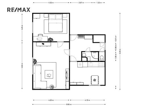 Prodej bytu 2+1 61 m²