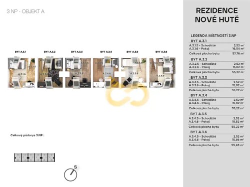 Prodej bytu 2+kk 40 m²