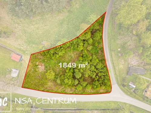 Prodej stavebního pozemku 1849 m²