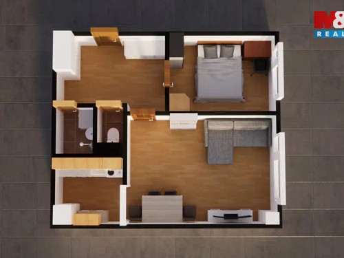 Prodaný  byt 2+kk 40 m²
