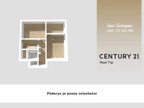 Prodej bytu 3+1 69 m²
