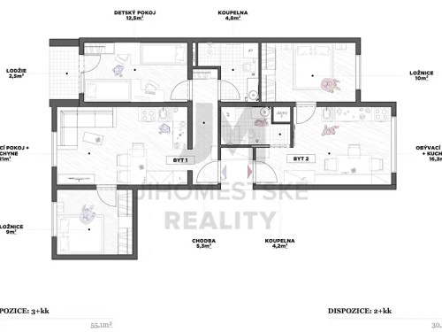 Prodaný  byt 4+1 87 m²