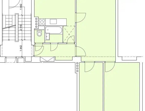 Prodaný byt 3+1 63 m²