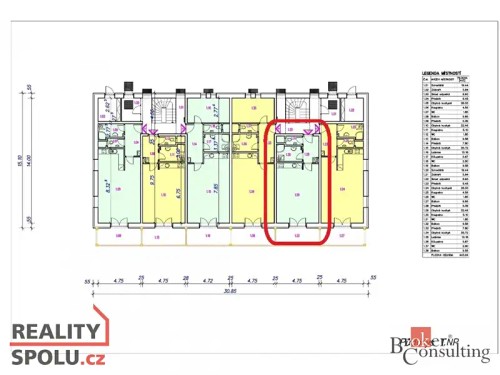 Prodaný  byt 1+kk 46 m²