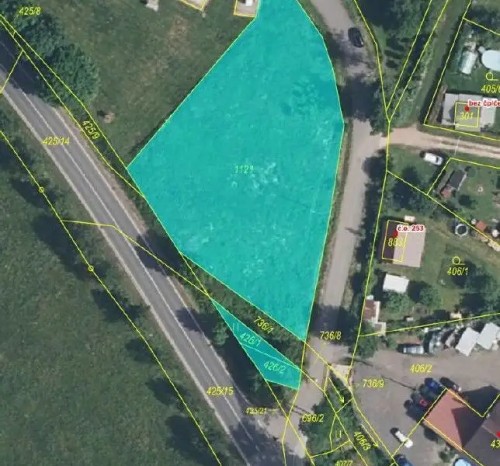 Prodej stavebního pozemku 2108 m²