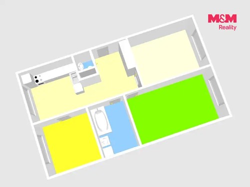 Prodej bytu 3+1 81 m²