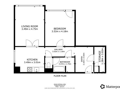 Prodaný  byt 2+1 60 m²