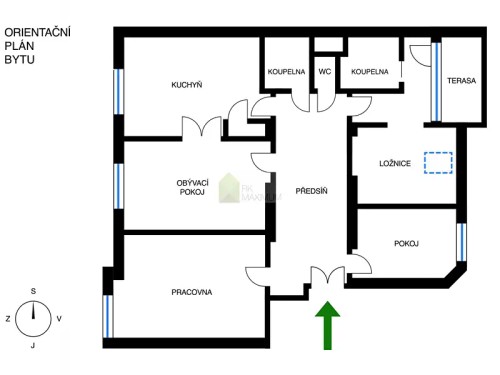 Prodej bytu 4+1 142 m²