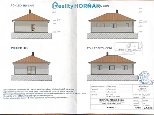 Prodej stavebního pozemku 1733 m²