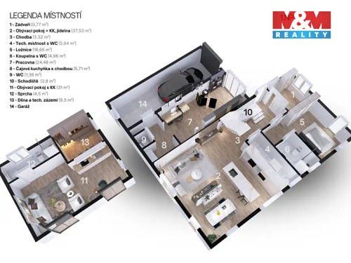 Prodej domu 266 m², pozemek 1236 m²
