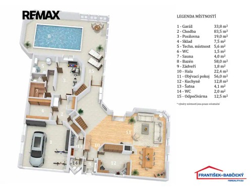 Prodej domu 500 m², pozemek 2240 m²