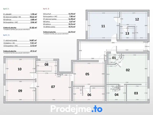 Prodej bytu 122 m²