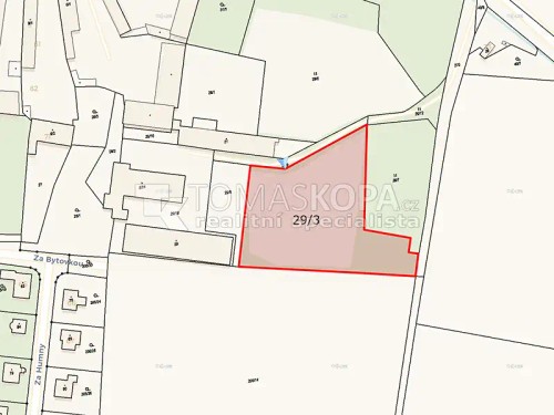 Prodej stavebního pozemku 5009 m²