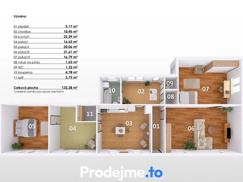Prodej domu 133 m², pozemek 1371 m²