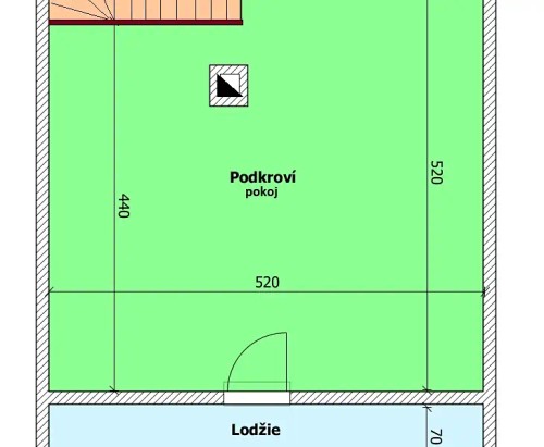Prodej chaty 74 m², pozemek 1021 m²