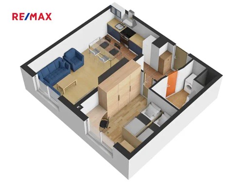 Prodaný byt 2+kk 39 m²