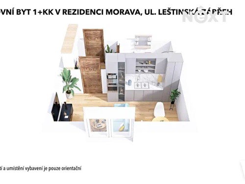 Prodej bytu 1+kk 33 m²