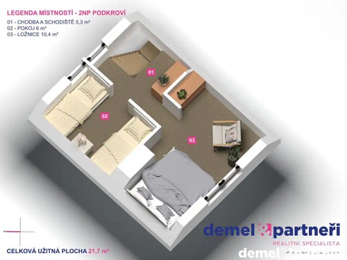 Prodej chaty 47 m², pozemek 798 m²