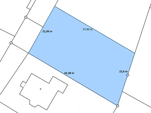 Prodej stavebního pozemku 847 m²