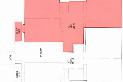 Prodej bytu 2+1 95 m²