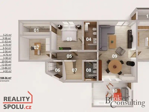 Prodej domu 290 m², pozemek 466 m²