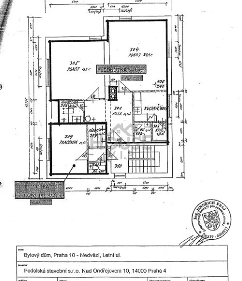 Prodej bytu 3+kk 73 m²