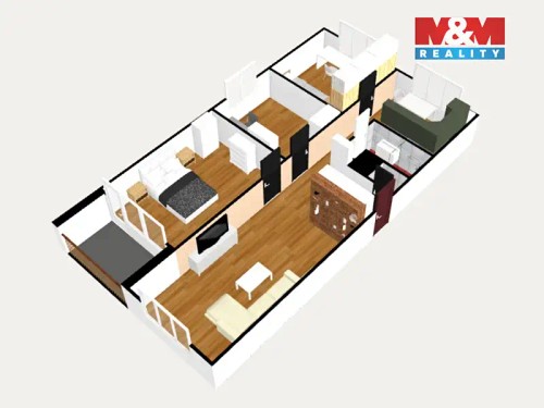 Prodaný byt 4+1 83 m²