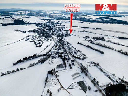 Prodej stavebního pozemku 1716 m²