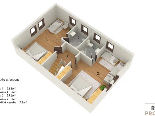 Prodej chalupy 130 m², pozemek 1083 m²