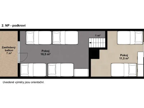 Prodej chaty 82 m², pozemek 832 m²