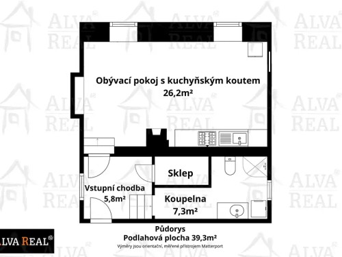 Prodej chalupy 39 m², pozemek 631 m²