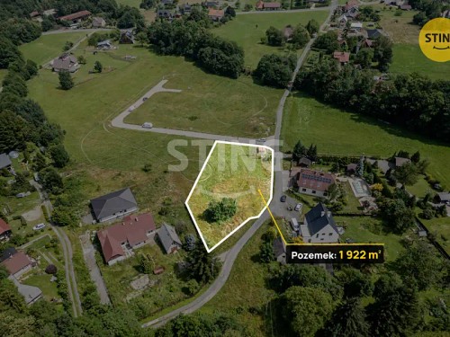 Prodej stavebního pozemku 1922 m²