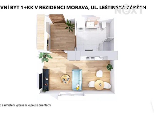 Prodej bytu 1+kk 33 m²