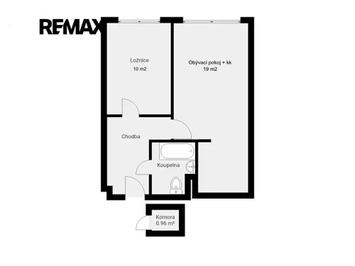Prodej bytu 2+kk 41 m²