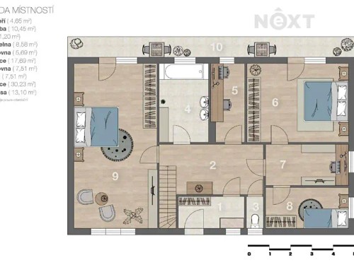 Prodej domu 201 m², pozemek 731 m²