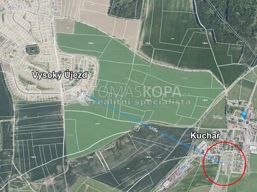 Prodej stavebního pozemku 6994 m²