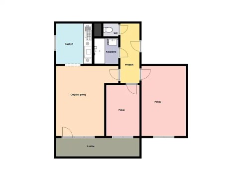 Prodaný byt 3+kk 56 m²