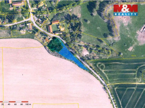 Prodej stavebního pozemku 3689 m²