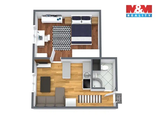Prodaný byt 1+1 36 m²