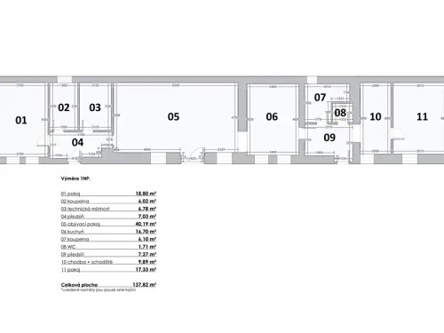 Prodej domu 261 m², pozemek 6186 m²
