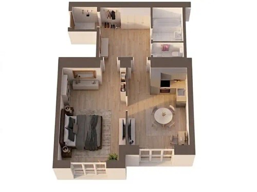 Prodaný  byt 2+kk 60 m²