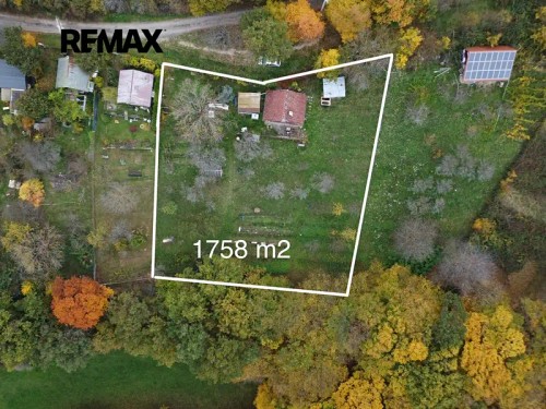 Prodej chaty 18 m², pozemek 1758 m²