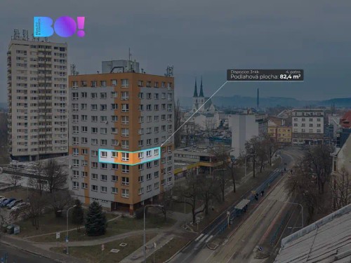 Prodaný byt 3+kk 82 m²