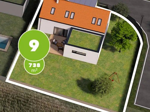 Prodej stavebního pozemku 738 m²