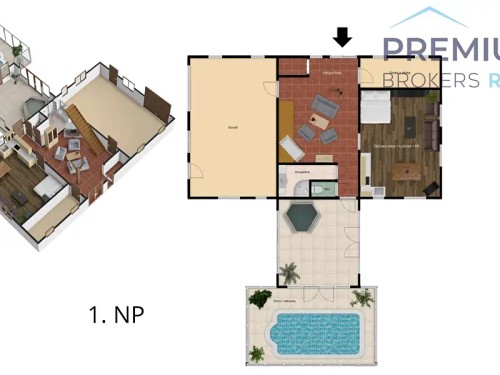 Prodej domu 440 m², pozemek 2313 m²
