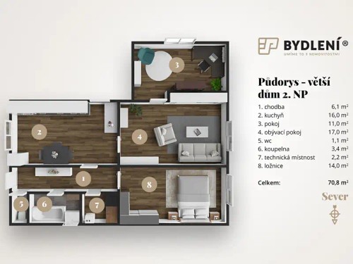 Prodej domu 207 m², pozemek 726 m²